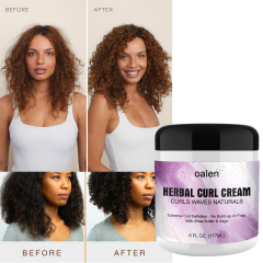 OEM Organic Coconut Ingredients Curling Cream Define Curls Enhancer Curling Cream for Women Natural Hair,MY SHOP