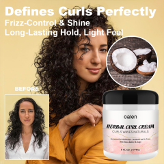 Women's 6 OZ Coconut Ingredients Curl Defining Cream Curl Hair Curls Conditioner Cream,MY SHOP