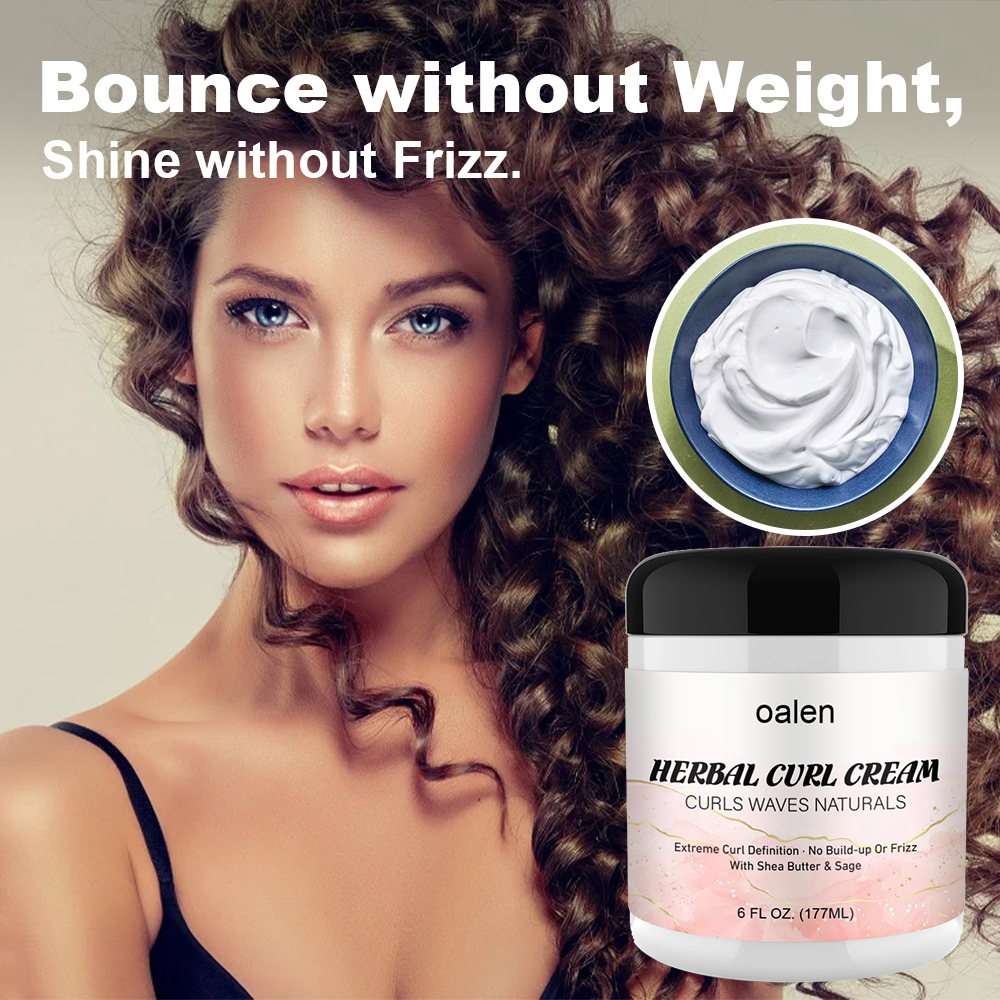 Women's 6 OZ Coconut Ingredients Curl Defining Cream Curl Hair Curls Conditioner Cream,MY SHOP