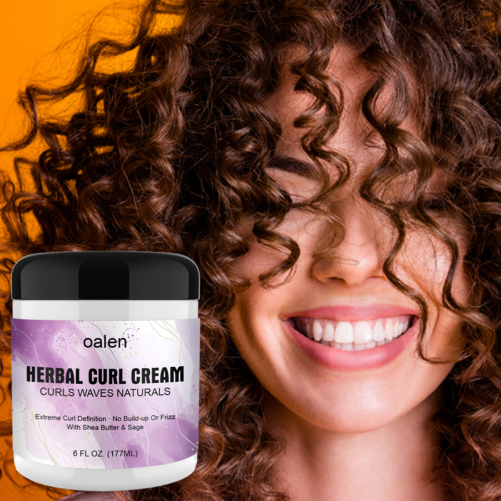 OEM Organic Coconut Ingredients Curling Cream Define Curls Enhancer Curling Cream for Women Natural Hair,MY SHOP