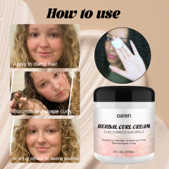 Women's 6 OZ Coconut Ingredients Curl Defining Cream Curl Hair Curls Conditioner Cream,MY SHOP