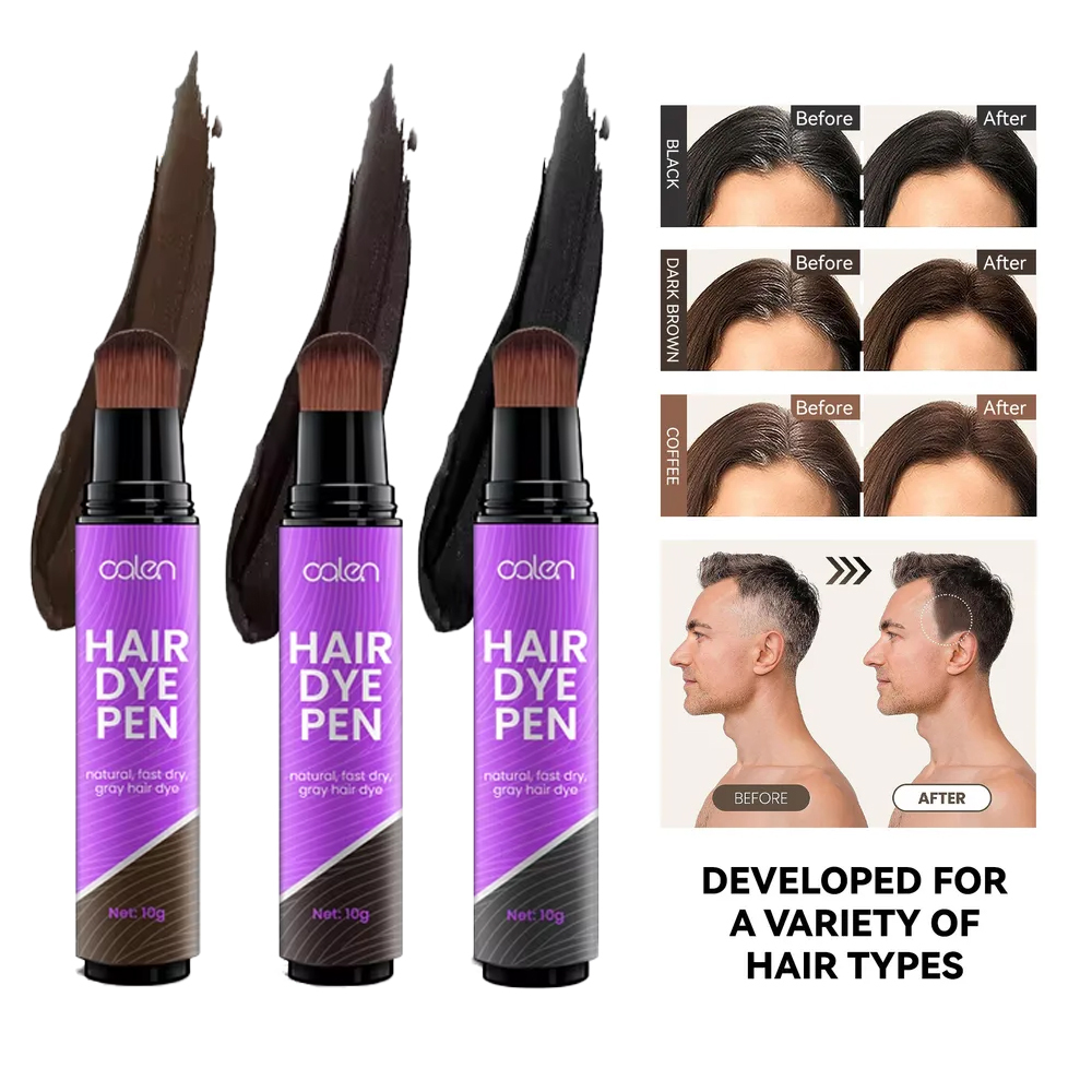 ​Mess-Free & Instant Coverage Dye Pen For Hair,MY SHOP