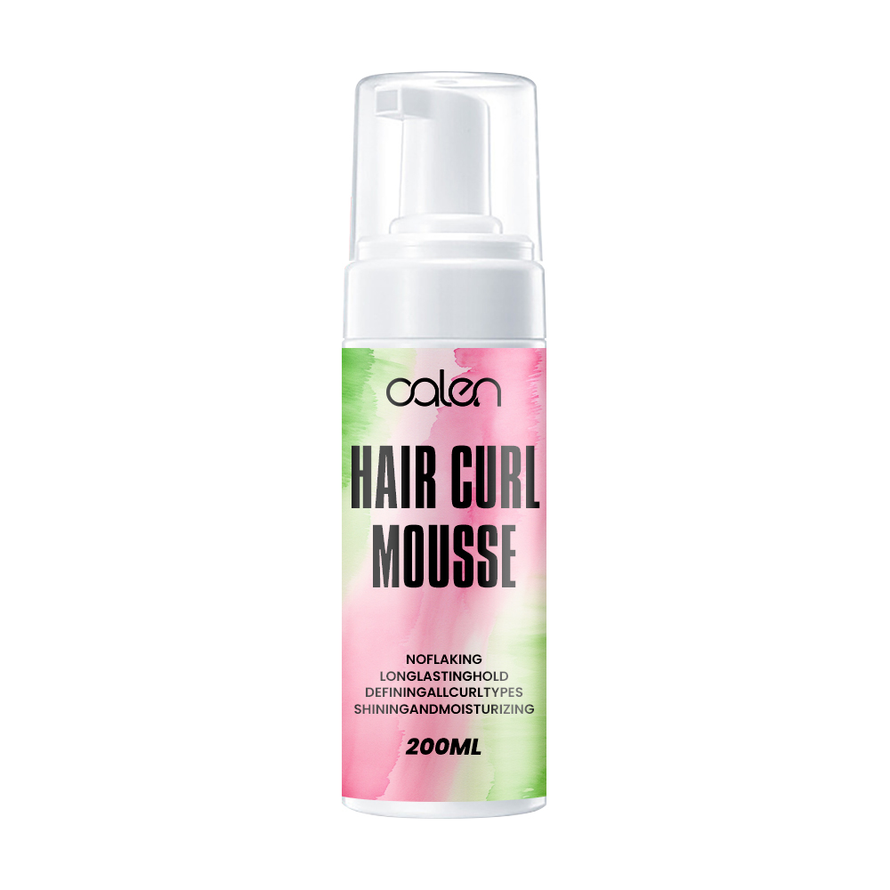 Wholesale 100ml Hair Mousse Foam Hair Care Foam Styling Mousse Curly Hair Styling Mousse Support Custom Label,oalen cosmetics