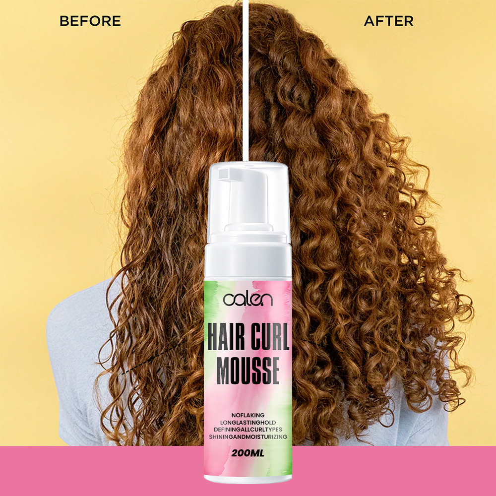 Wholesale 100ml Hair Mousse Foam Hair Care Foam Styling Mousse Curly Hair Styling Mousse Support Custom Label,oalen cosmetics