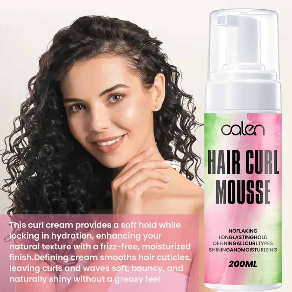 Wholesale 100ml Hair Mousse Foam Hair Care Foam Styling Mousse Curly Hair Styling Mousse Support Custom Label,oalen cosmetics