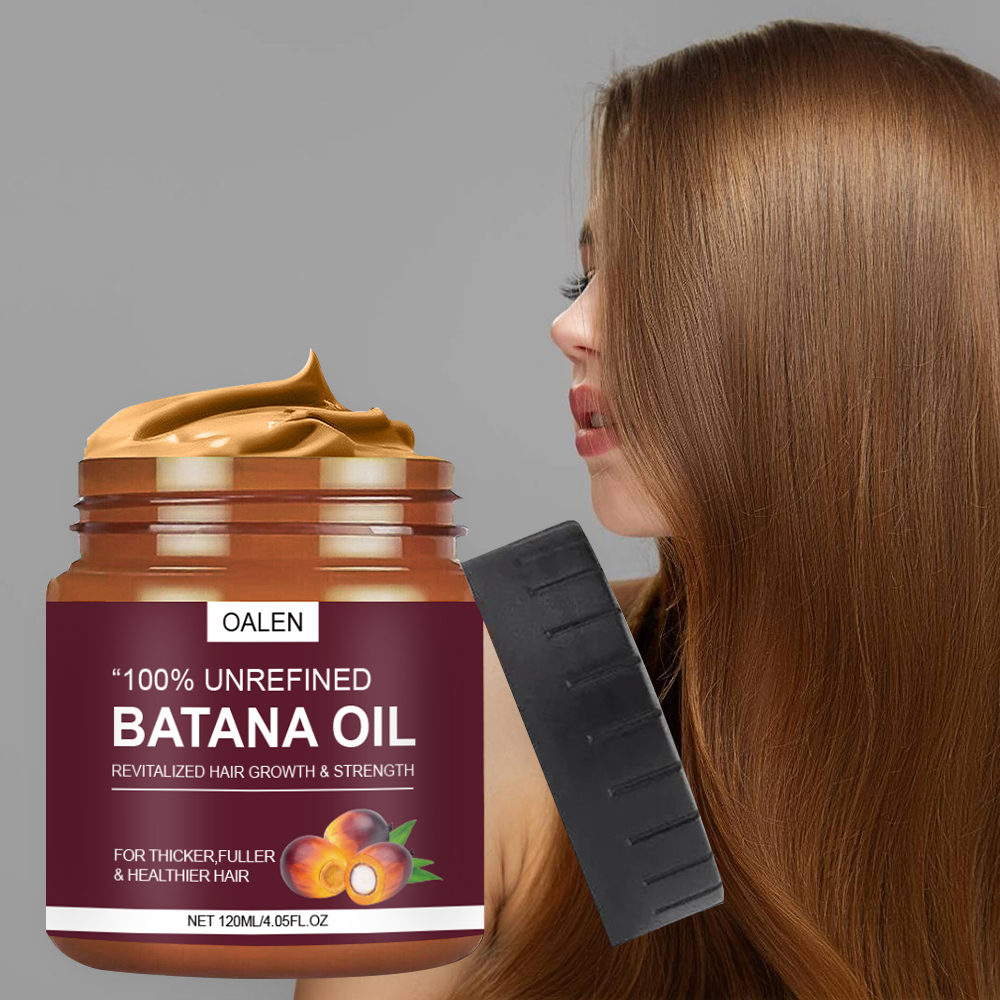 Organic Hair Oil Dry Scalp Treatment Soften Smooth Thicken Hair Promote Hair Growth Pure Batana Oil,oalen cosmetics