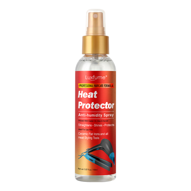 Private Label Anti Frizz Add Shine Glossy Smooth Tame Hair Detangler Spray Heat Protectant Wig Hair Silkening Mist Spray,oalen cosmetics