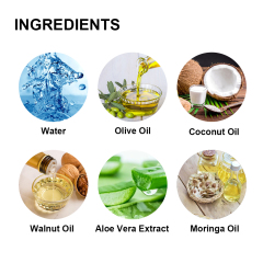 Organic Coconut Oil Foaming Wrap Strong Hold Cream Mousse for Hair Anti-Sheen Protection Curly Popular Hair Mousse,MY SHOP