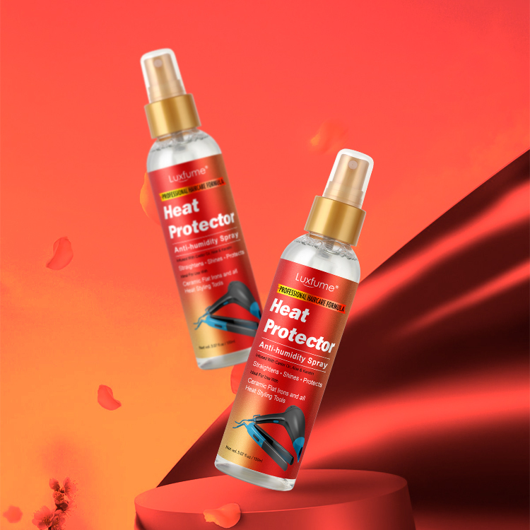 Private Label Anti Frizz Add Shine Glossy Smooth Tame Hair Detangler Spray Heat Protectant Wig Hair Silkening Mist Spray,oalen cosmetics