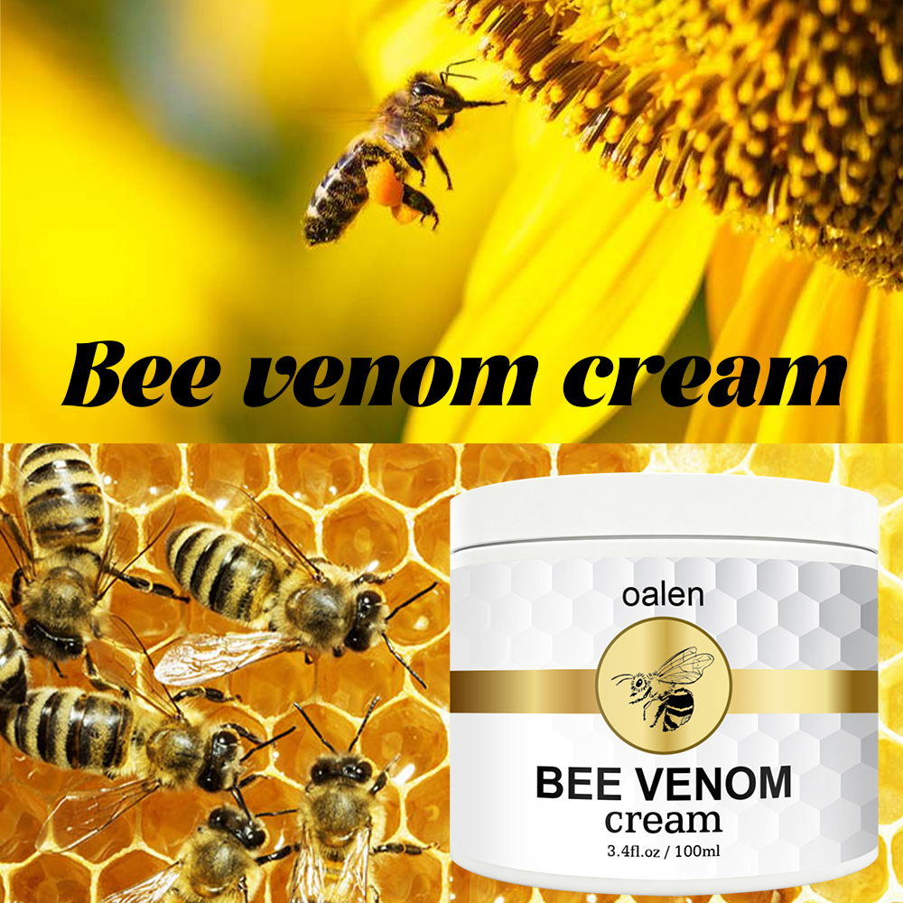 OEM Custom Formula 100g Soothing Bee Venom Cream with Organic Firming Cream for  Skin Tightening and Anti Aging,oalen cosmetics