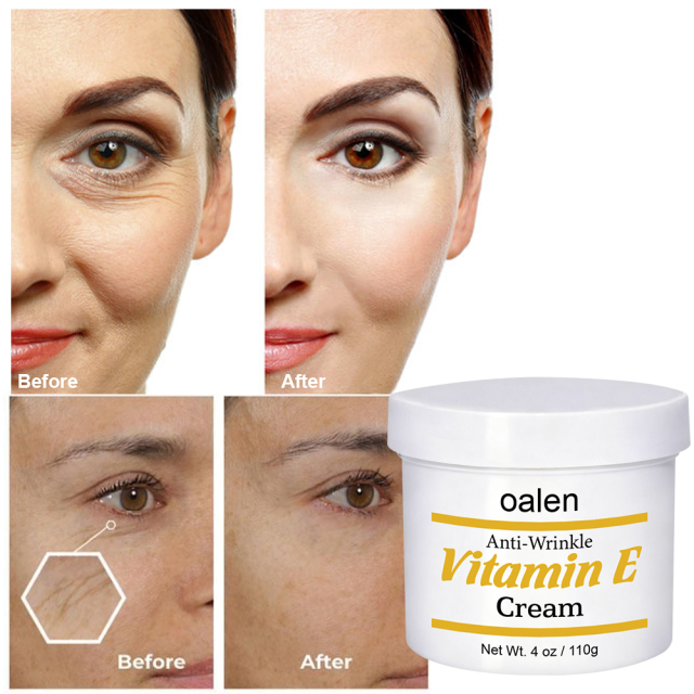 Extract Anti-wrinkle Face Cream Custom Logo Organic Plant  Vitamin E Face Cream,oalen cosmetics