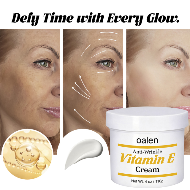 Extract Anti-wrinkle Face Cream Custom Logo Organic Plant  Vitamin E Face Cream,oalen cosmetics