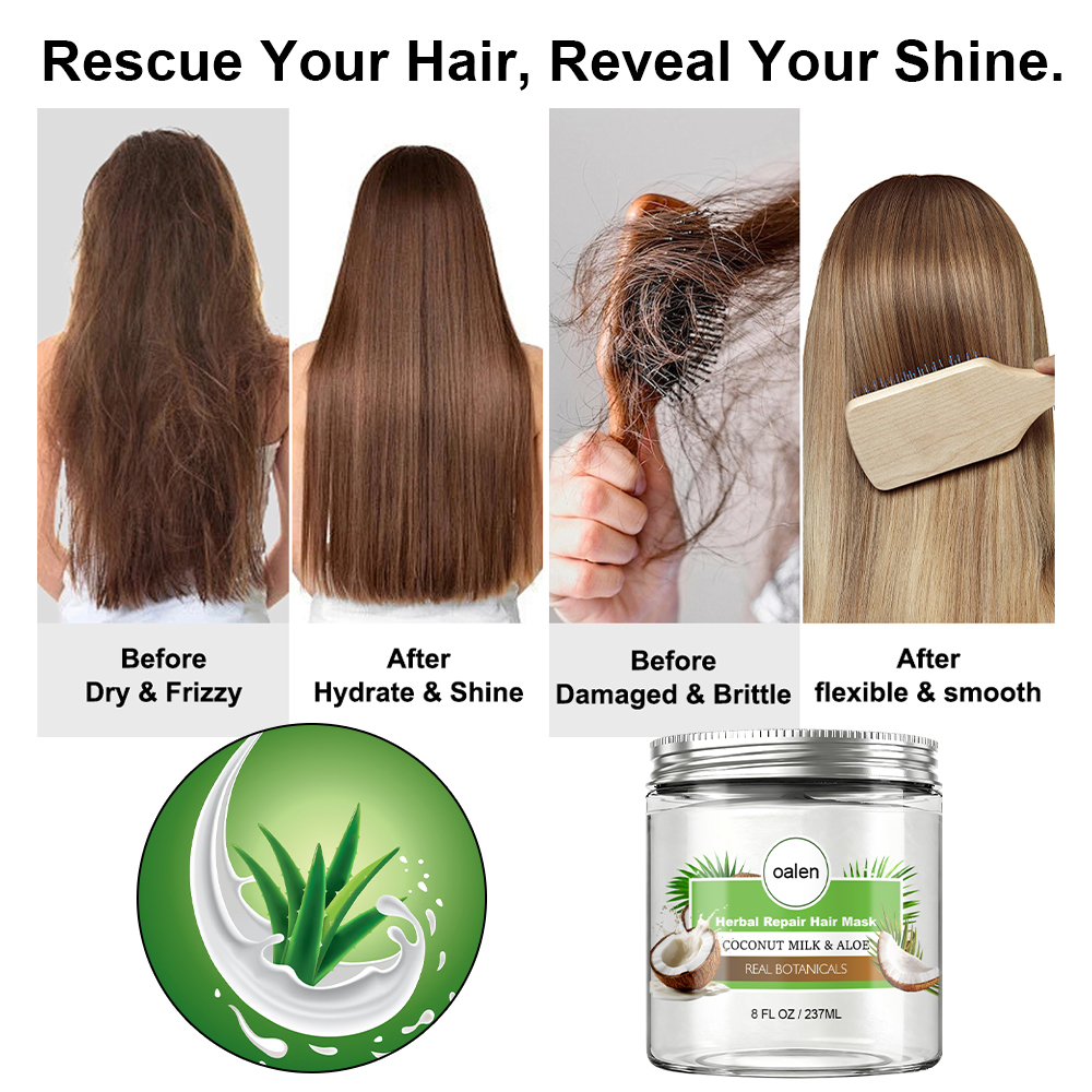 Wholesale Magical Treatment Hair Mask Repair Damaged Hair Nourishing Hair Conditioner Mask Private Label,oalen cosmetics