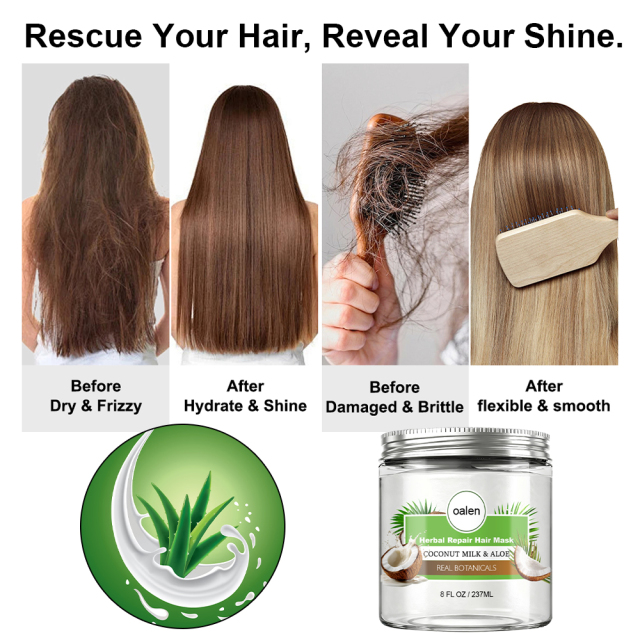 Wholesale Magical Treatment Hair Mask Repair Damaged Hair Nourishing Hair Conditioner Mask Private Label,oalen cosmetics