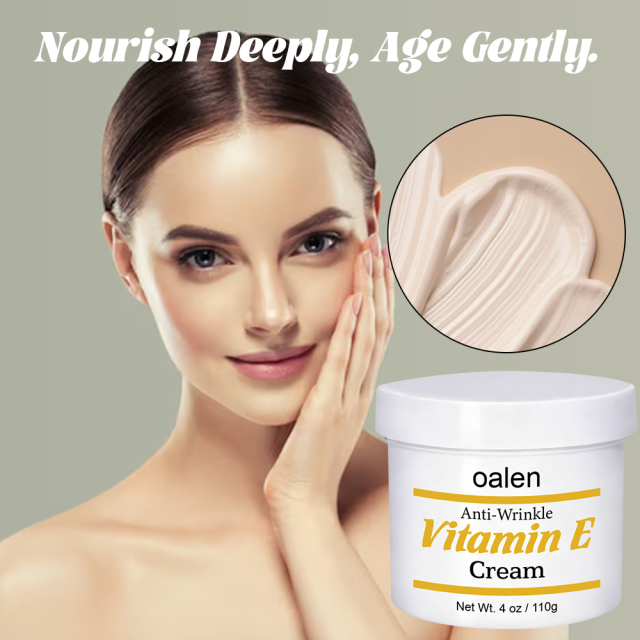 Extract Anti-wrinkle Face Cream Custom Logo Organic Plant  Vitamin E Face Cream,oalen cosmetics