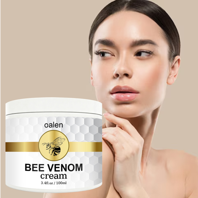 OEM Custom Formula 100g Soothing Bee Venom Cream with Organic Firming Cream for  Skin Tightening and Anti Aging,oalen cosmetics