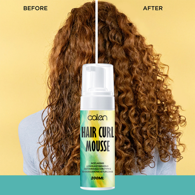 Private Label 200ml Dreadlocks Strong Hold for Frizzy Curl Coarse Braid Hair Styling Foam Wrap Mousse,oalen cosmetics