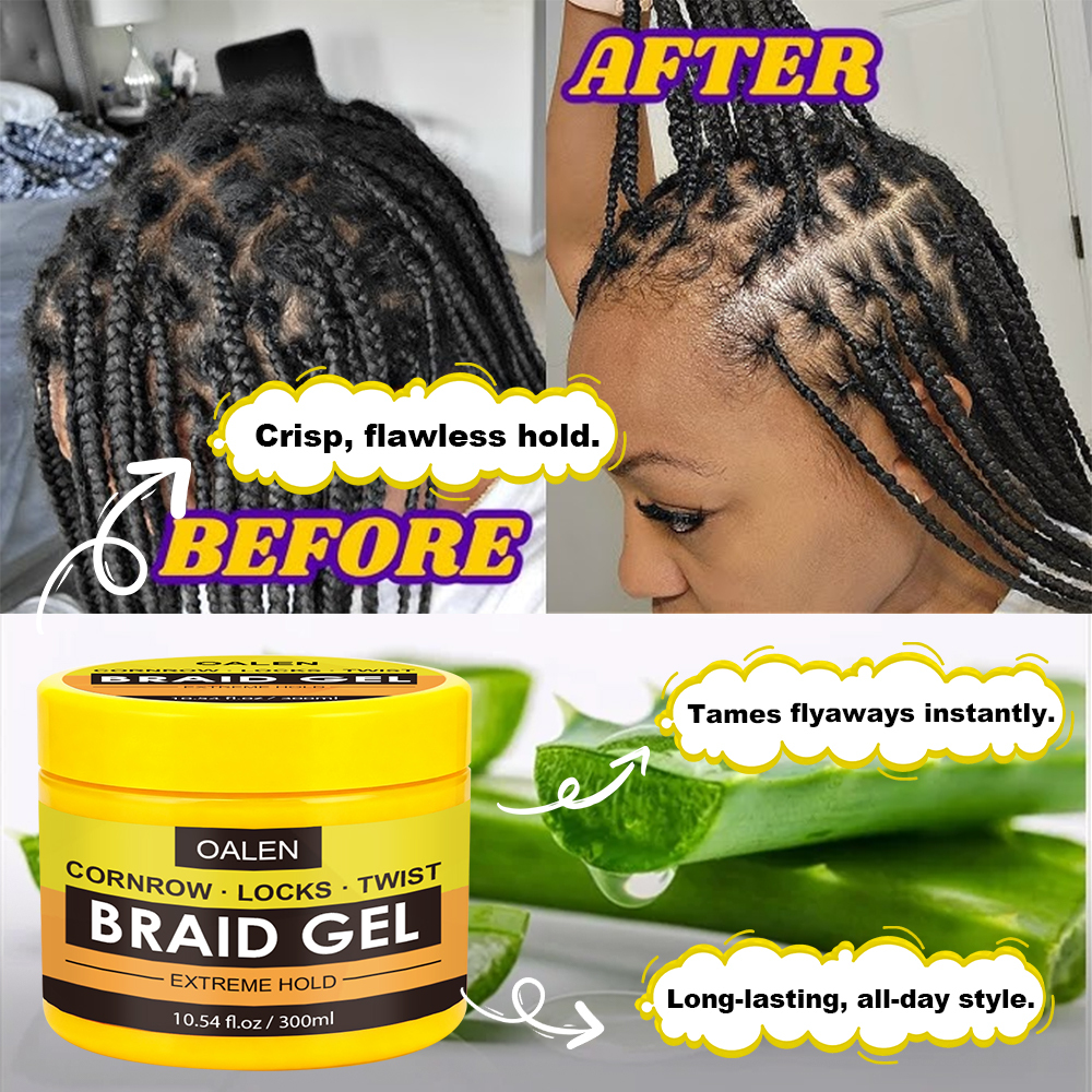 Braid Gel Extreme Hold Hair Loc and Twist Gel Custom Logo Strong Hold Braid Gel,MY SHOP