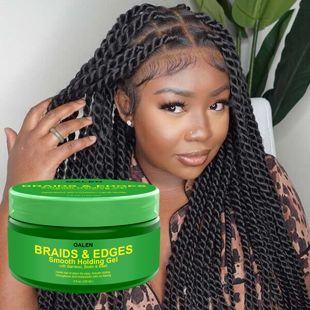 Private Label Custom Edge Control Gel Hair Wax Extreme Strong Hold Maximum Control Aqua Full Force Hair Wax,oalen cosmetics