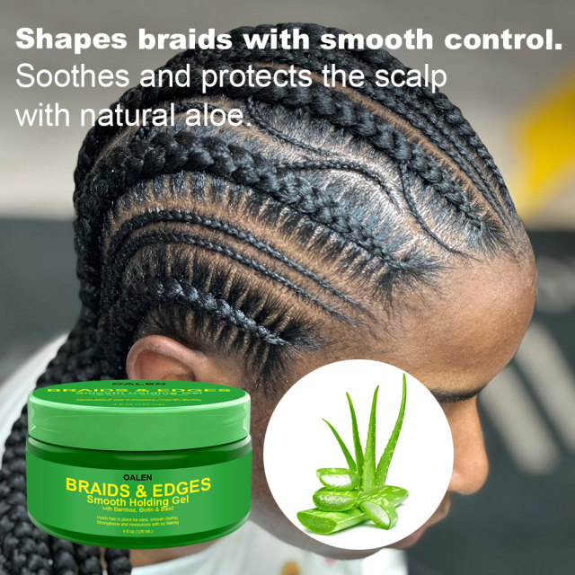 Private Label Custom Edge Control Gel Hair Wax Extreme Strong Hold Maximum Control Aqua Full Force Hair Wax,oalen cosmetics