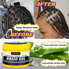 Non Flaking Loc Wax Water Base Strong Hold Full Day Lock Extra Hold 4c Hair Styling Twist Loc Edge Braid Hair Gel,MY SHOP