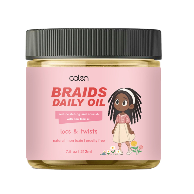 Amla Vitamin E Hair Oil For Children Moisturizing Strengthening For Curly Coily And Braided 4C Hair,oalen cosmetics