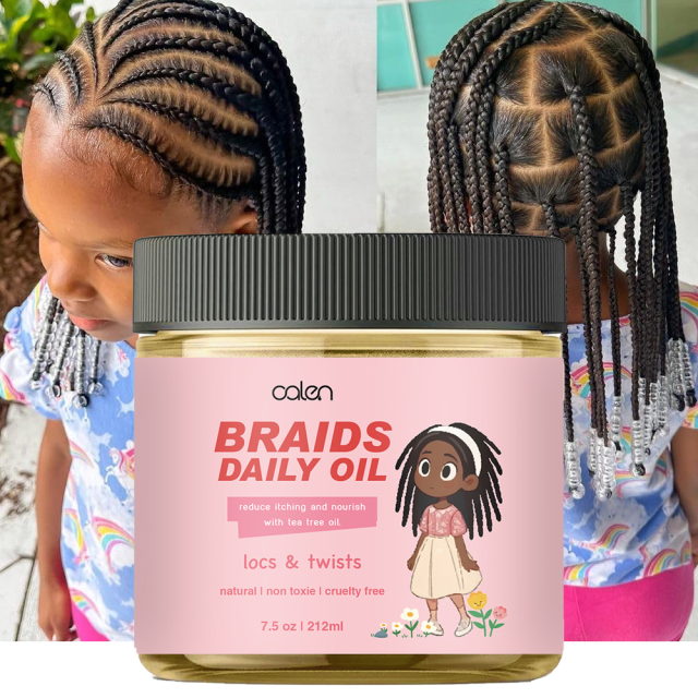 Amla Vitamin E Hair Oil For Children Moisturizing Strengthening For Curly Coily And Braided 4C Hair,oalen cosmetics