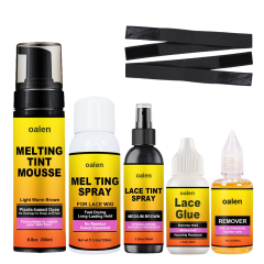 New Arrivals Private Label Lace Glue Waterproof Wax Stick Wig Install Kits Lace Glue Pen Lace Tint Spray Edge Control,MY SHOP