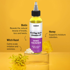 Hair Braid Oil Anti-Itchy Scalp Care Anti-Frizz Repair Damage Braids Oil Spray Hair Oil Private Label,oalen cosmetics