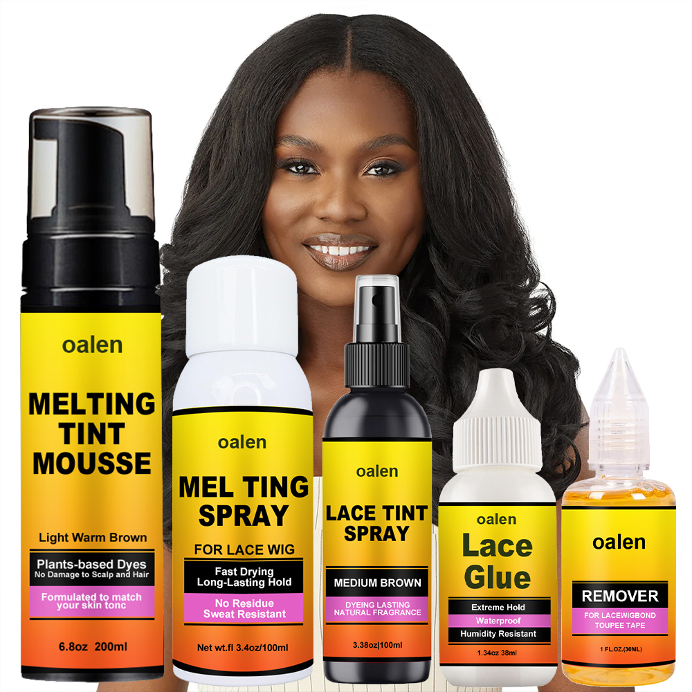 New Arrivals Private Label Lace Glue Waterproof Wax Stick Wig Install Kits Lace Glue Pen Lace Tint Spray Edge Control,MY SHOP