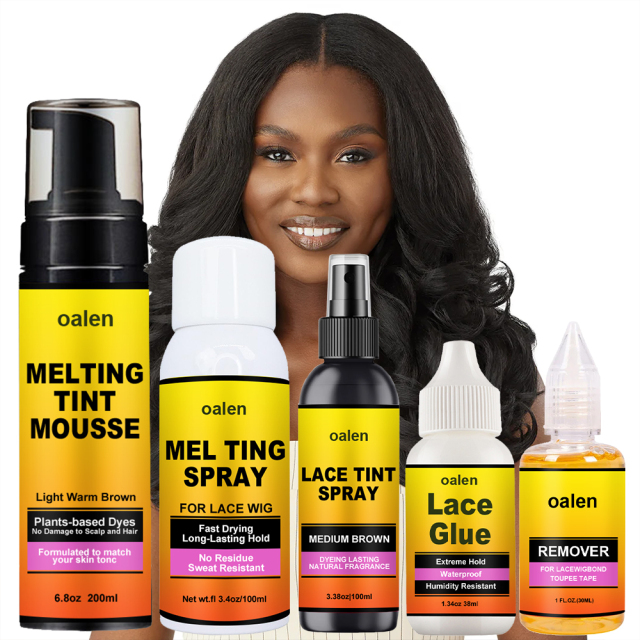 New Arrivals Private Label Lace Glue Waterproof Wax Stick Wig Install Kits Lace Glue Pen Lace Tint Spray Edge Control,MY SHOP