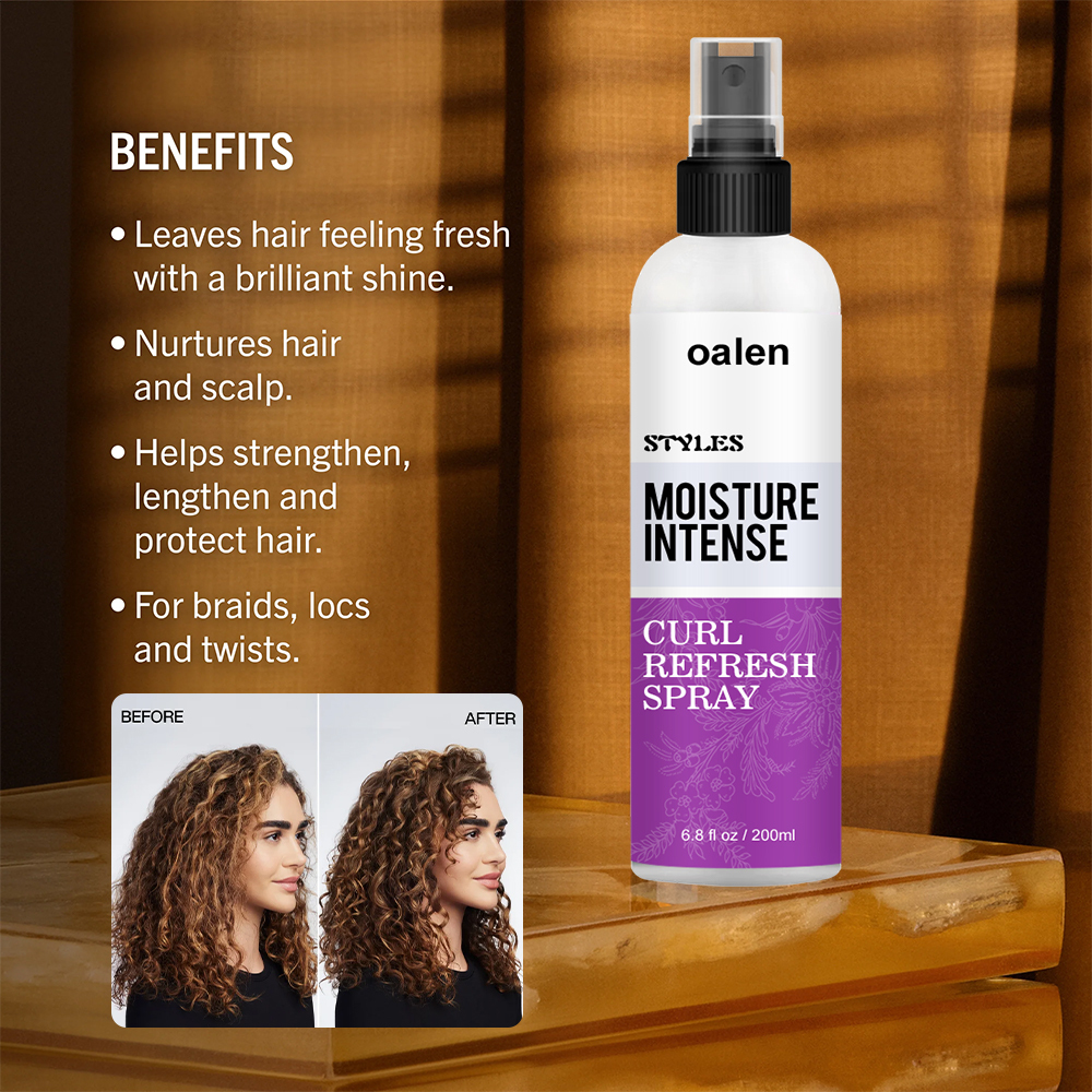Custom Private Label High Quality Hair Refreshing Spray Moisturizing Hair Curl Hold Spray Curly Hair,MY SHOP