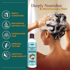 Nourishing Conditioner Hair Care Conditioner Thicker Healthier Hair Moisturizing Revitalizing for Curl Hair,MY SHOP