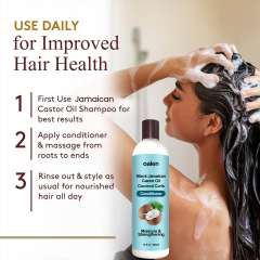 Nourishing Conditioner Hair Care Conditioner Thicker Healthier Hair Moisturizing Revitalizing for Curl Hair,MY SHOP
