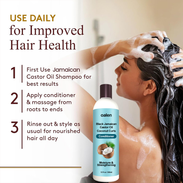 Nourishing Conditioner Hair Care Conditioner Thicker Healthier Hair Moisturizing Revitalizing for Curl Hair,MY SHOP