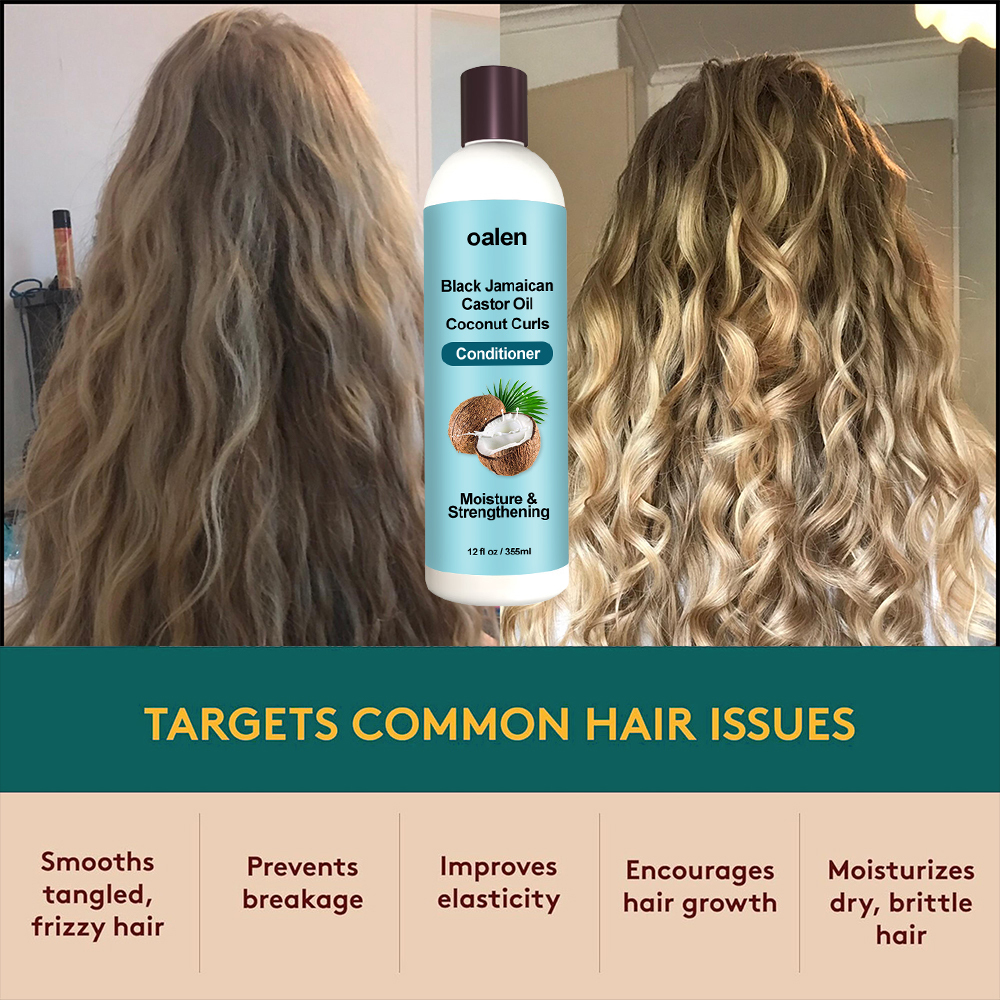 Nourishing Conditioner Hair Care Conditioner Thicker Healthier Hair Moisturizing Revitalizing for Curl Hair,MY SHOP