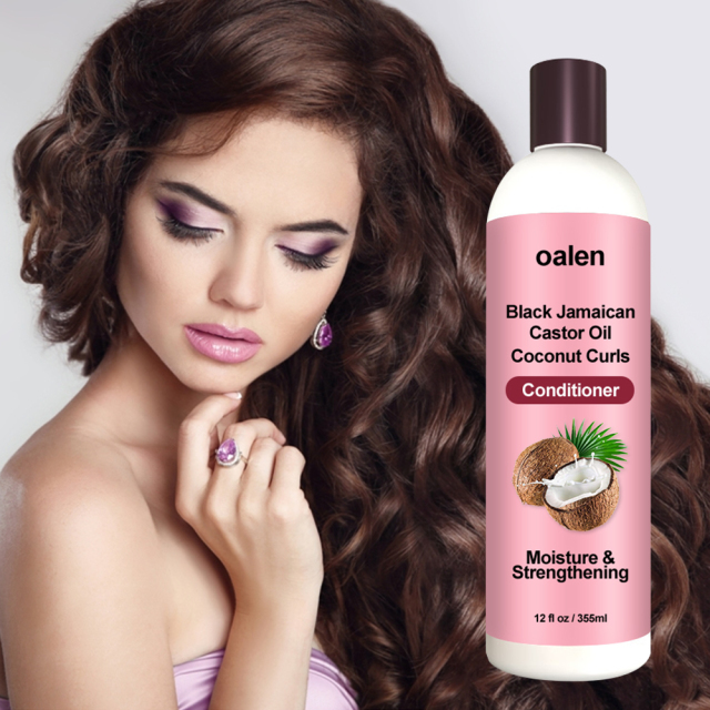 Nourishing Conditioner Curl Hair Care Conditioner Thicker Healthier Hair Moisturizing Revitalizing,oalen cosmetics