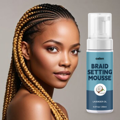 Braids Styling Mousse Private Label Curly Styling Mousse for Braids Loc and Twist,oalen cosmetics