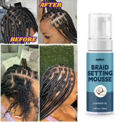 Braids Styling Mousse Private Label Curly Styling Mousse for Braids Loc and Twist,oalen cosmetics