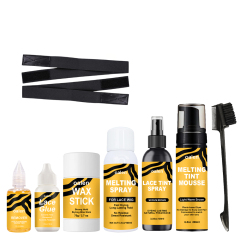 Wig Install Kit Waterproof Lace Wig Adhesive Strong Hold Lace Glue for Wigs,MY SHOP
