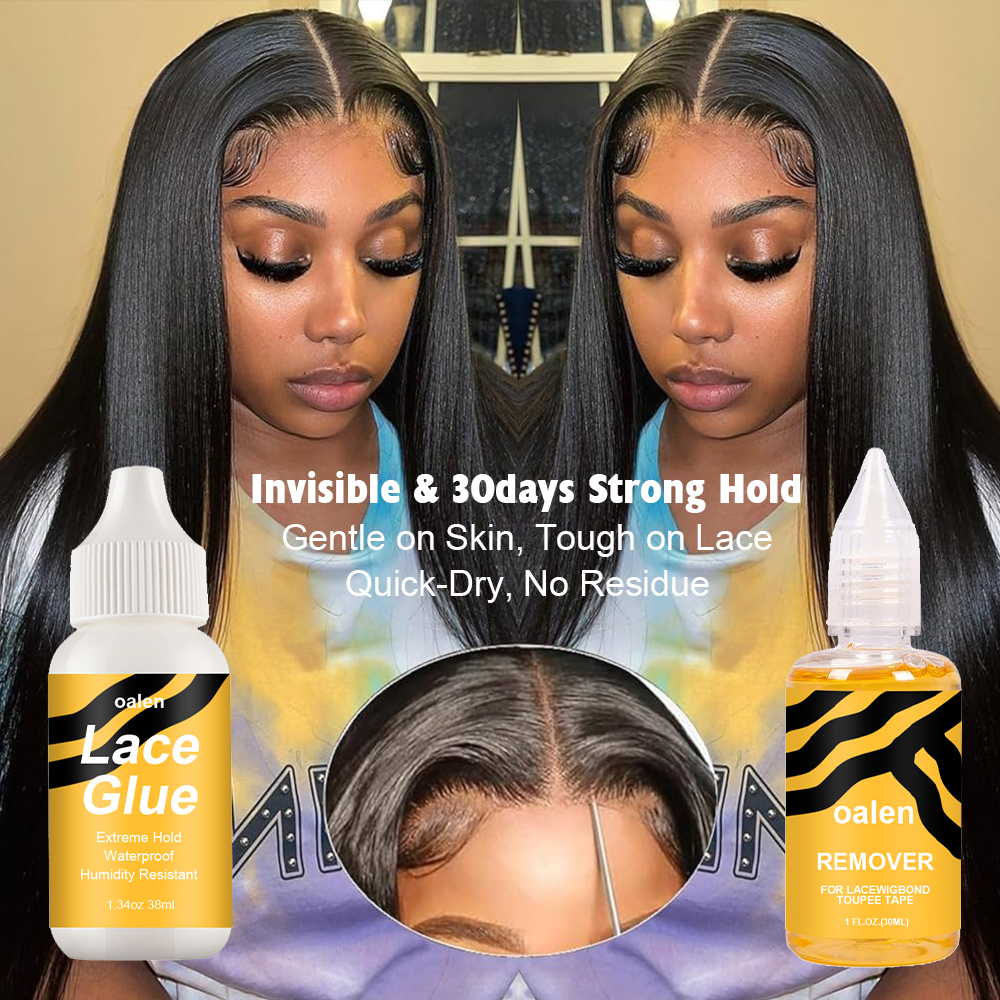 Wig Install Kit Waterproof Lace Wig Adhesive Strong Hold Lace Glue for Wigs,MY SHOP