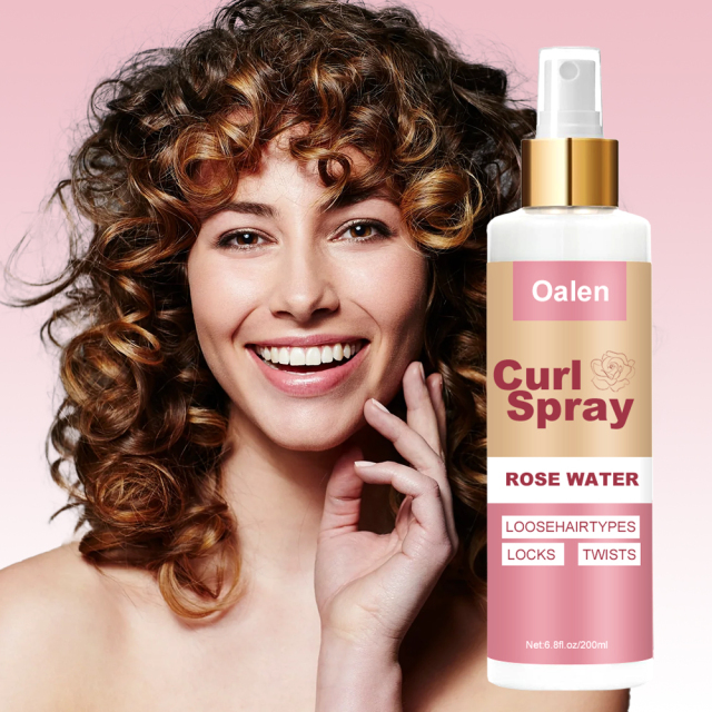Wholesale Customized Curly Hair Care Spray Hair Salon Rose Ingredients Refreshing Spray Products for Curly Hair,MY SHOP