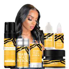 New Arrivals Private Label Lace Glue Waterproof Wax Stick Wig Install Kits Lace Glue Pen Lace Tint Spray Edge Control,MY SHOP