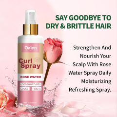 Wholesale Customized Curly Hair Care Spray Hair Salon Rose Ingredients Refreshing Spray Products for Curly Hair,MY SHOP