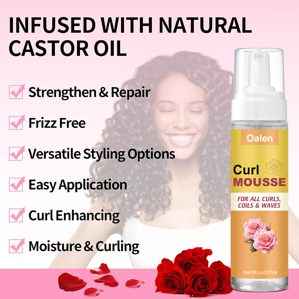 Private Label Dreadlocks Strong Hold for Frizzy Curl Coarse Braid Hair Styling Foam Wrap Mousse,MY SHOP