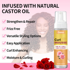 Private Label Dreadlocks Strong Hold for Frizzy Curl Coarse Braid Hair Styling Foam Wrap Mousse,MY SHOP