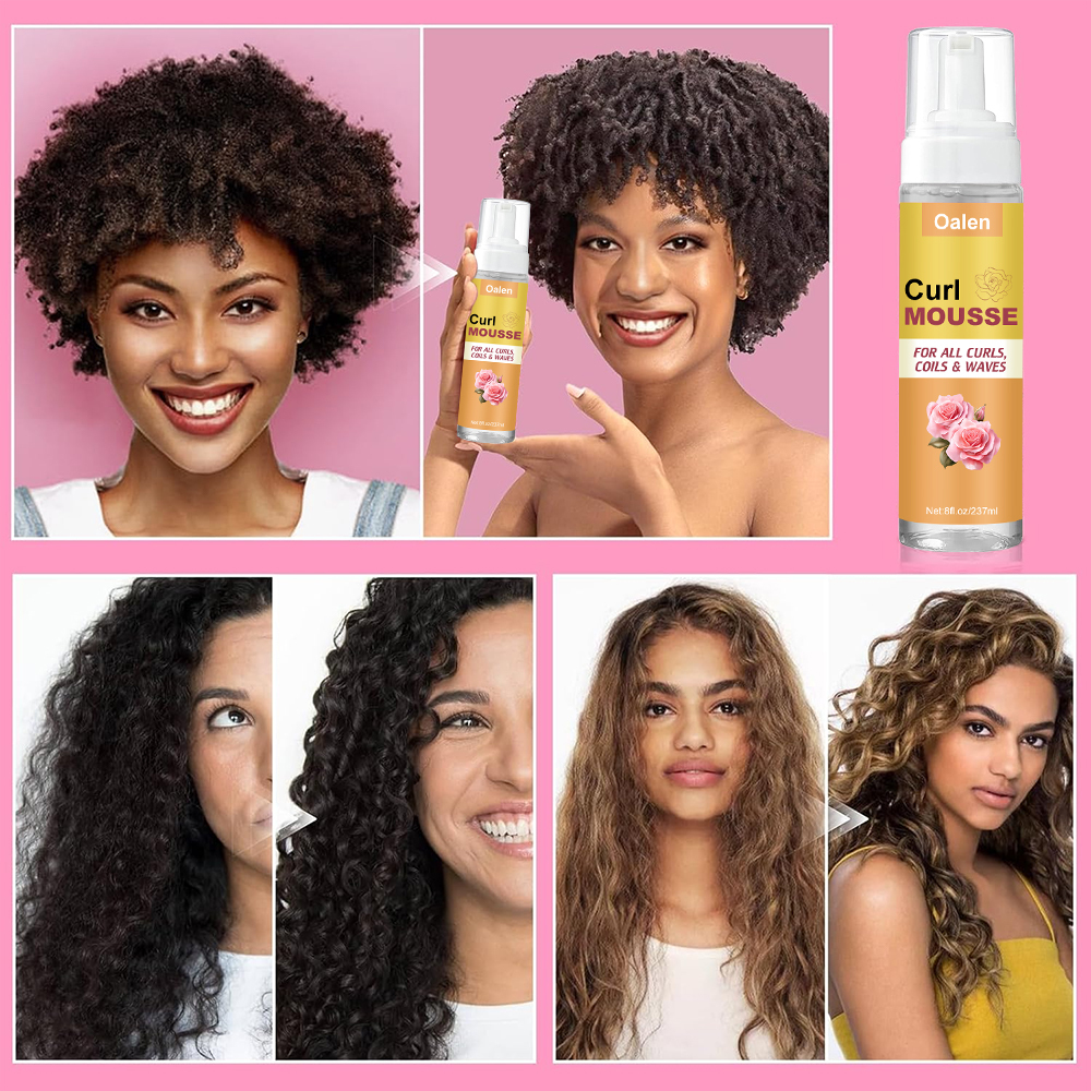 Private Label Dreadlocks Strong Hold for Frizzy Curl Coarse Braid Hair Styling Foam Wrap Mousse,MY SHOP