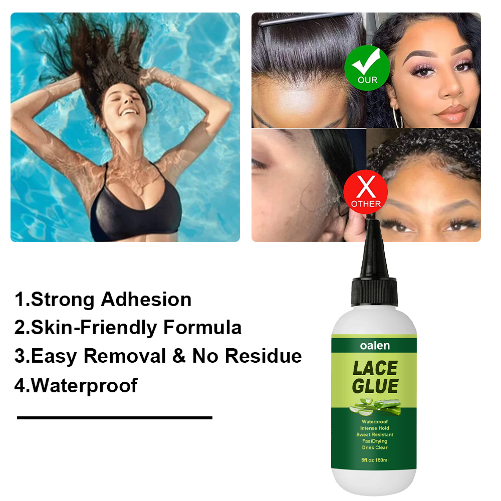 Private Label Lace Glue Waterproof Wax Stick Wig Install Kits Lace Glue Pen Lace Tint Spray Edge Control,MY SHOP