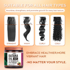 Organic Batana Butter Treatment Promotes Hair Growth Repair Damaged Oil for Hair Growth,MY SHOP