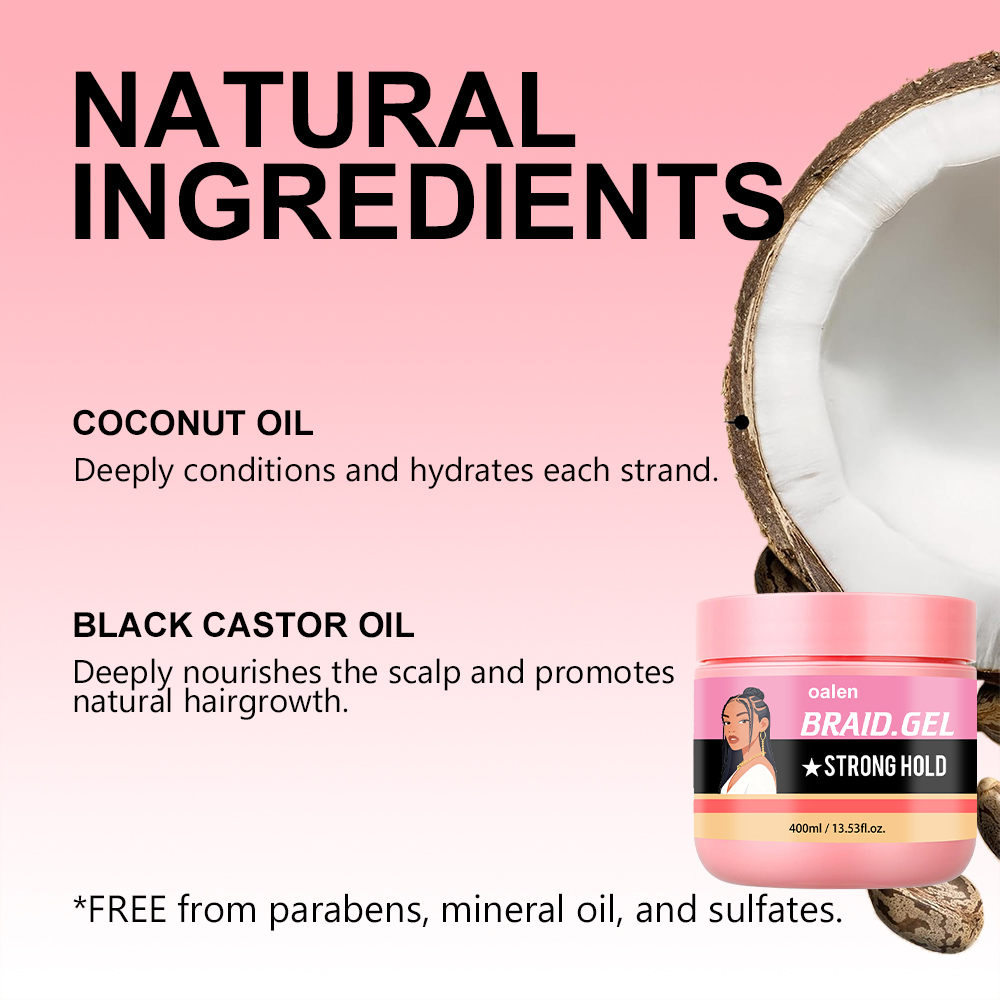 Wholesale Strong Hair Styling Braid Gel Edge Control Twist & Braid Conditioning Gel Shine Conditioning Neat Braid Gel,MY SHOP